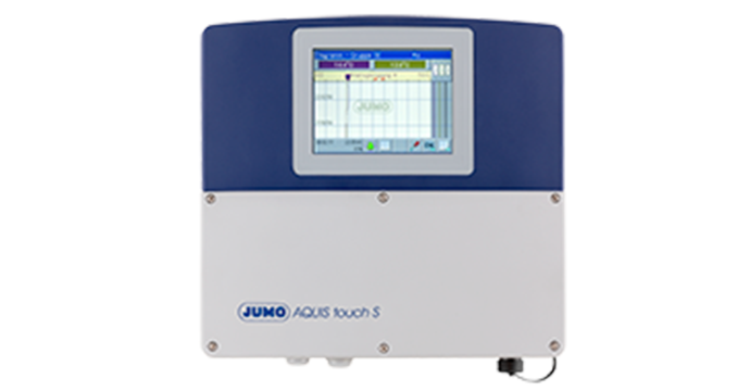 JUMO AQUIS touch S-水质分析多通道变送器/调节器，配有无纸记录功能和触摸屏(202581)